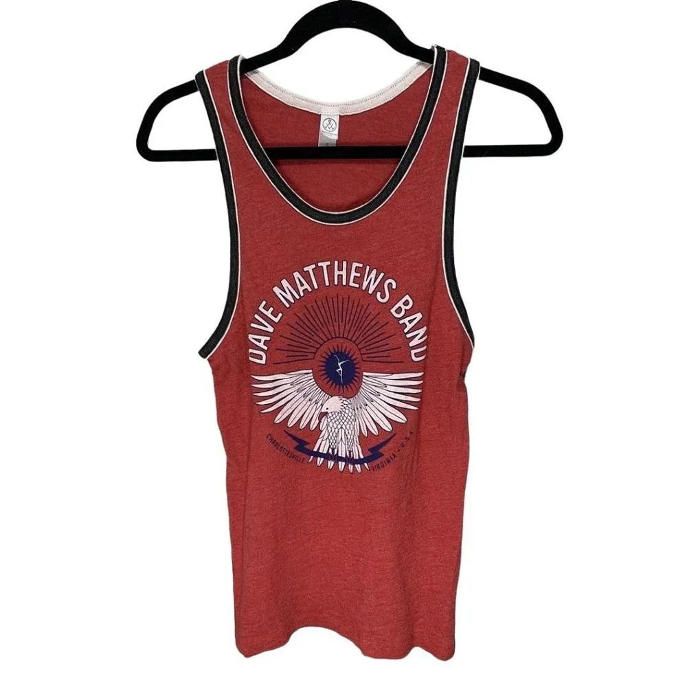 Alternative earth Men's Vintage Dave Matthew's Band Tank